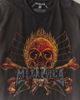 Urban Outfitters Metallica Vintage Tour Graphic Tee in Washed Black, Men's at Urban Outfitters - 3