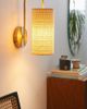 Urban Outfitters Meza Sconce in Natural at Urban Outfitters - 1