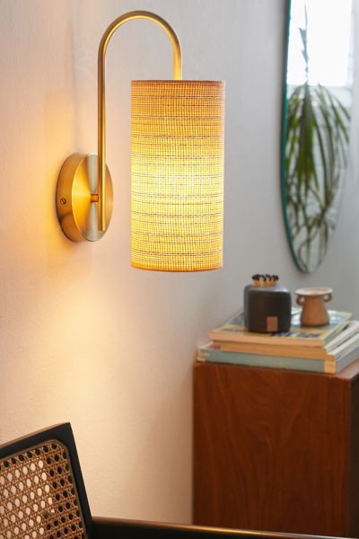 Urban Outfitters Meza Sconce in Natural at Urban Outfitters