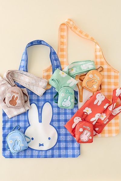 Urban Outfitters Miffy 2-In-1 Mini Tote Bag Blind Box Keychain at Urban Outfitters