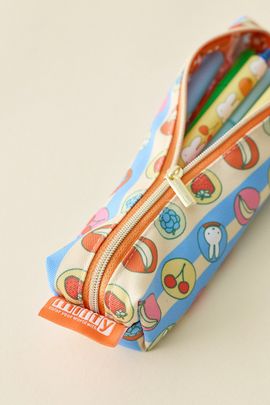 Urban Outfitters Miffy Fruitful UO Exclusive Patterned Pencil Case in Blue at Urban Outfitters