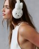 Urban Outfitters Miffy Fuzzy Embroidered Earmuffs in White, Women's at Urban Outfitters - 1