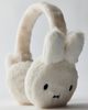 Urban Outfitters Miffy Fuzzy Embroidered Earmuffs in White, Women's at Urban Outfitters - 2