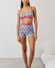 Urban Outfitters Miffy Strawberry Print Bra & Boyshort 2-Piece Set in Blue, Women's at Urban Outfitters - 3