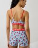 Urban Outfitters Miffy Strawberry Print Bra & Boyshort 2-Piece Set in Blue, Women's at Urban Outfitters - 4