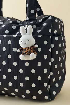 Urban Outfitters Miffy UO Exclusive Cheetah Patterned Dress Plushie Keychain in Cheetah at Urban Outfitters