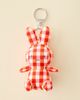 Urban Outfitters Miffy UO Exclusive Gingham Patterned Plushie Keychain in Red Gingham at Urban Outfitters - 1