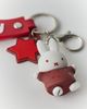 Urban Outfitters Miffy UO Exclusive Maroon Muse 3D Rubber Lanyard Keychain in Maroon Muse at Urban Outfitters - 2