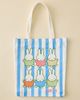 Urban Outfitters Miffy UO Exclusive Striped Tote Bag in Light Blue, Women's at Urban Outfitters - 1