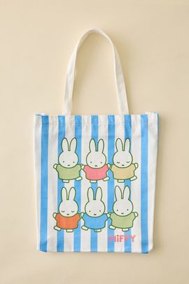 Urban Outfitters Miffy UO Exclusive Striped Tote Bag in Light Blue, Women's at Urban Outfitters
