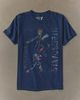 Urban Outfitters Miles Davis 1990 Tour Graphic Tee in Navy, Men's at Urban Outfitters - 1