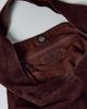 Urban Outfitters Mini Boston Suede Shoulder Bag in Dark Brown, Women's at Urban Outfitters - 4