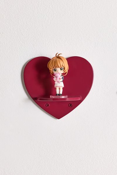 Urban Outfitters Mini Heart Shaped Wall Shelf in Red at Urban Outfitters