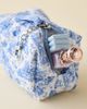 Urban Outfitters Mini Quilted Pouch Keychain in Blue at Urban Outfitters - 3