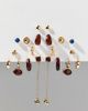 Urban Outfitters Misha Color Pop Multi Earrings Set in Brown, Women's at Urban Outfitters - 2