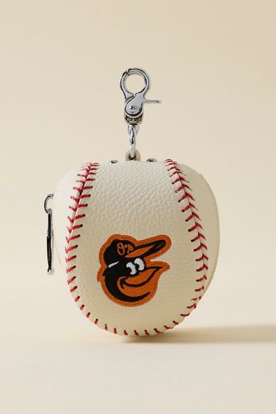 Urban Outfitters MLB Baltimore Orioles Baseball Pouch Keychain in Baltimore Orioles at Urban Outfitters