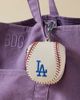 Urban Outfitters MLB Los Angeles Dodgers Baseball Pouch Keychain in Los Angeles Dodgers at Urban Outfitters - 1