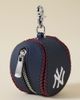Urban Outfitters MLB New York Yankees Baseball Pouch Keychain in Navy at Urban Outfitters - 3