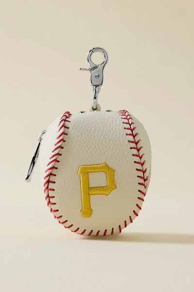 Urban Outfitters MLB Pittsburgh Pirates Baseball Pouch Keychain in Pittsburgh Pirates at Urban Outfitters