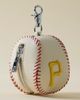 Urban Outfitters MLB Pittsburgh Pirates Baseball Pouch Keychain in Pittsburgh Pirates at Urban Outfitters - 3