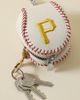 Urban Outfitters MLB Pittsburgh Pirates Baseball Pouch Keychain in Pittsburgh Pirates at Urban Outfitters - 4