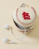 Urban Outfitters MLB St. Louis Cardinals Baseball Pouch Keychain in St. Louis Cardinals at Urban Outfitters - 4