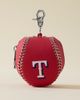 Urban Outfitters MLB Texas Rangers Baseball Pouch Keychain in Texas Rangers at Urban Outfitters - 1