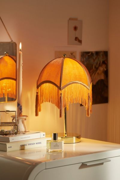 Urban Outfitters Modern Love Table Lamp in Leopard at Urban Outfitters