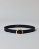 Urban Outfitters Modern Oval Buckle Leather Belt in Black, Women's at Urban Outfitters - 3
