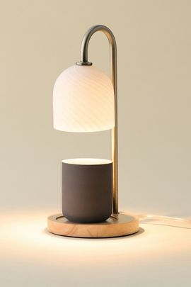 Urban Outfitters Morrigan Candle Warmer Table Lamp in Gold at Urban Outfitters