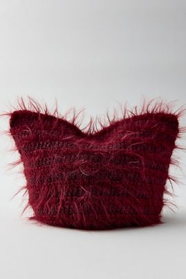 Urban Outfitters Mylo Square Beanie in Maroon, Women's at Urban Outfitters