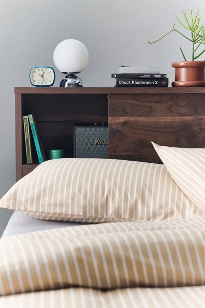 Urban Outfitters Nash Storage Full/Queen Headboard in Dark Brown at Urban Outfitters