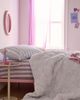 Urban Outfitters Nessa Butterfly Stitched Soft Tee Jersey Quilt in Grey at Urban Outfitters - 2