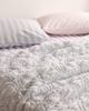 Urban Outfitters Nessa Butterfly Stitched Soft Tee Jersey Quilt in Grey at Urban Outfitters - 3