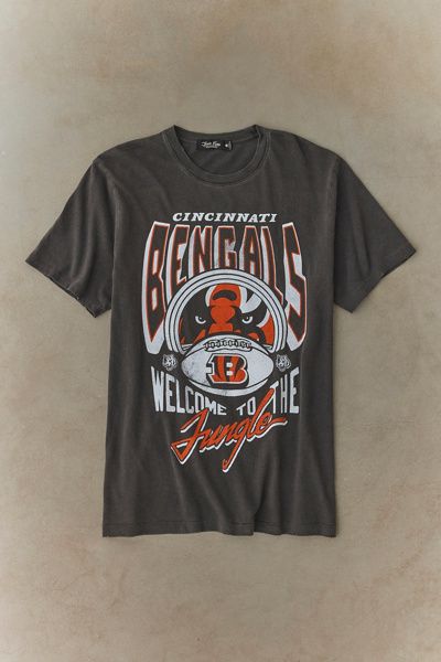 Urban Outfitters NFL Cincinnati Bengals Graphic Heavyweight Tee in Black, Men's at Urban Outfitters