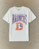 Urban Outfitters NFL Denver Broncos Vintage Graphic Tee in White, Men's at Urban Outfitters - 1