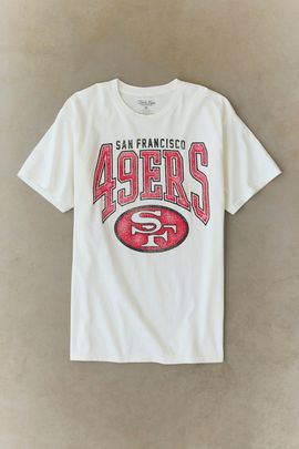 Urban Outfitters NFL San Francisco 49ers Vintage Graphic Tee in White, Men's at Urban Outfitters
