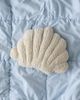 Urban Outfitters Oceanic Icon Shaped Chenille Knit Throw Pillow in Shell at Urban Outfitters - 1