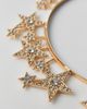 Urban Outfitters Olivia Star Crown Headband in Gold, Women's at Urban Outfitters - 2