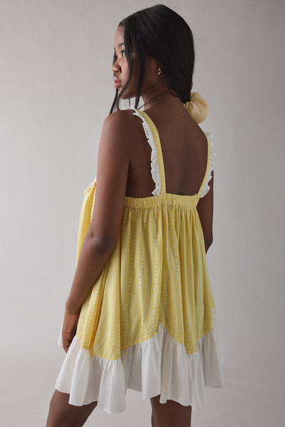 uo harper tiered lace up babydoll dress Urban Outfitters | Dresses | B44 Urban Outfitters Harper Tiered Laceup Babydoll Dress Size Large