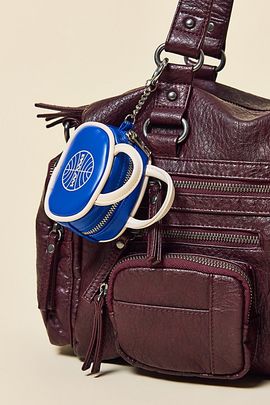 Urban Outfitters Pan Am Logo Bag Keychain in Blue at Urban Outfitters