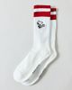 Urban Outfitters Peanuts Snoopy Athletic Stripe Crew Sock in White, Men's at Urban Outfitters - 1
