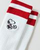 Urban Outfitters Peanuts Snoopy Athletic Stripe Crew Sock in White, Men's at Urban Outfitters - 2