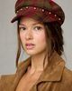 Urban Outfitters Plaid Pattern Baker Boy Hat in Blue Plaid, Women's at Urban Outfitters - 1