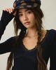 Urban Outfitters Polka Dot Baker Boy Hat in Navy, Women's at Urban Outfitters - 1