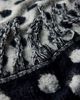 Urban Outfitters Polka Dot Blanket Scarf in Black/White, Women's at Urban Outfitters - 3