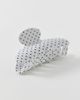 Urban Outfitters Printed Polka Dot Claw Clip in White, Women's at Urban Outfitters - 2