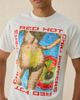 Urban Outfitters Red Hot Chili Peppers Bikini Graphic Tee in White, Men's at Urban Outfitters - 3
