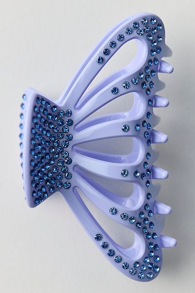Urban Outfitters Ren Rhinestone Claw Clip in Blue, Women's at Urban Outfitters
