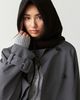 Urban Outfitters Ribbed Balaclava Hood in Black, Women's at Urban Outfitters - 1